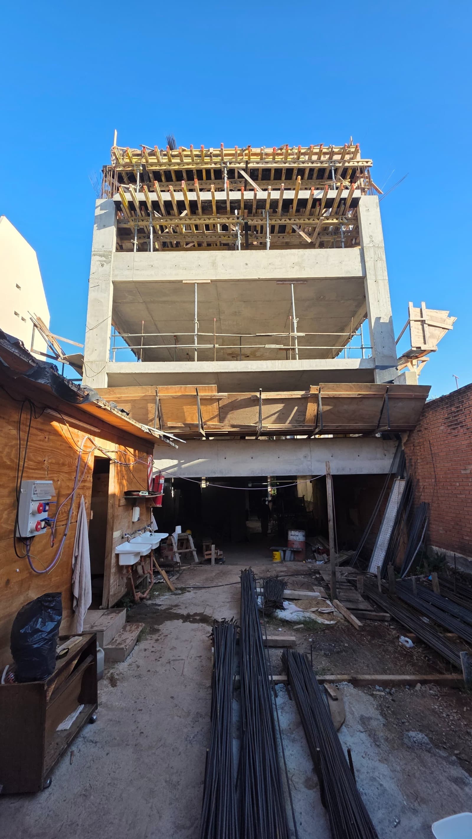 Avance de obra - Estructura